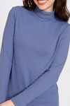 Zivame Cosy Rib Knit Poly Loungewear Top - Velvet Morning — thumbnail 5